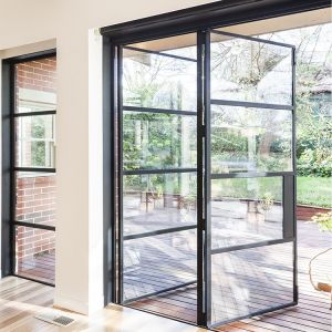 Buy cheap Aluminum Swing Door with Broken Bridge Design for Sound Insulation and Aluminum from wholesalers