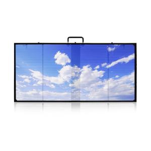 Wholesale SMD1415 LED Transparent Screen IP66 P2.5 Outdoor LED Module 1000nit from china suppliers