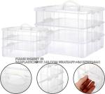 Craft Organizer Storage Box For Organizing Craft, Stationery, Sewing, Art Craft,