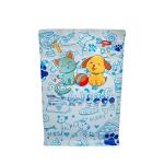 1.0kg Custom Blue Matte Pet Dog Product Food Packaging Bags Stand Up Flat Bottom