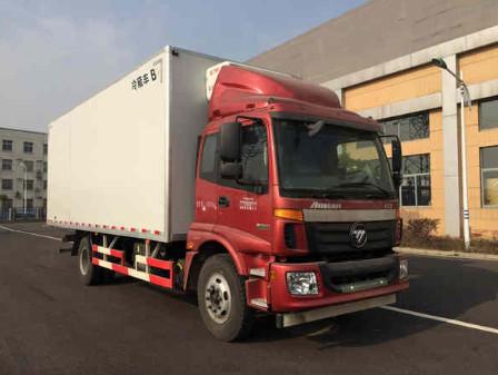 Quality Foton frozen seafood and fish transportation van truck for sale, factory sale best price FOTON 4*2 LHD cold room truck for sale