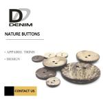 Natural Buttons | 2/4 Hole | Coconut Shirt Buttons