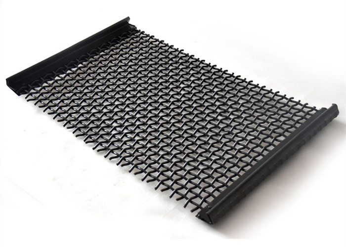 Manganese Steel Rock Screen Mesh , Self Cleaning Screen Mesh For Mining Sieving
