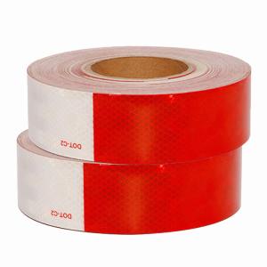 China High Durability  Dot C2 Vehicle Reflective Tape PMMA Reflective Sticker on Trucks on sale