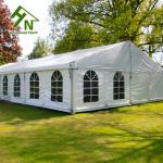 Easy Assembled 10x12 Canvas Tent Wedding Party 100 People Capacity