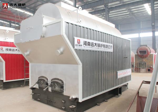 3 Ton Rice Husk Bagasse Fired Steam Boiler , Paddy Fired Large Stove Biomass