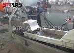 Crushed Material Plastic Recycling Pellet Machine , Plastic Flakes Recycling