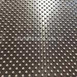 5mm Small Coin Stud Rubber Mats / Heavy Duty Rubber Floor Mats For Kitchen