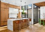 Hurricane Resist Prefabricated Bungalow , Steel Structure Bungalow House