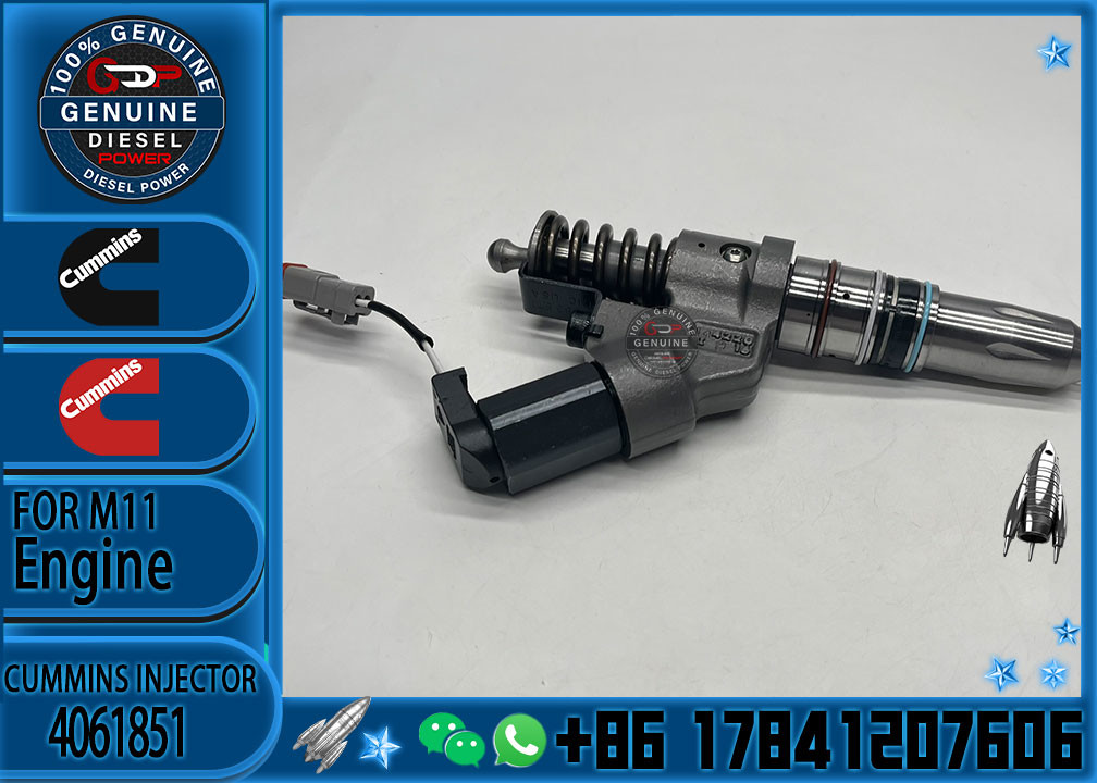 Diesel Fuel Injector 4903319 4061851 4026222 Cum mins 4903472 3411756 4902921 For Cummins ISM11 QSM11 ISM M11 Engine