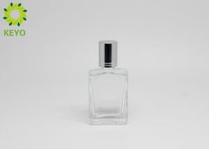 Wholesale Screen Printing Square Glass Perfume Bottles , 30ml 1 OZ Glass Roller Bottles from china suppliers