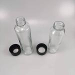 Glass Cold Pressing Fruit Juice Milk Cold Brew Coffee Beverage Voss Water Bottle