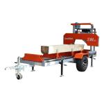 Sw26 Portable Horizontal Sawmill Max Cutting Width 660mm Band Saw