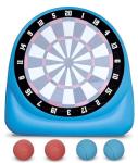 6ft PVC Inflatable Football Dart Board Blue Soccer Dart For Giant Yard Games