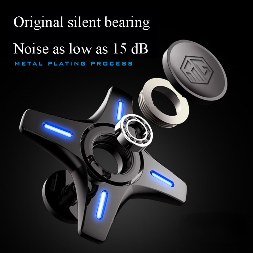 Stress Relief Metal Fidget Spinner Toy Hand Spinner for Killing Time and Anxiety