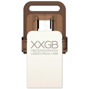 Wholesale 2GB/4GB/8GB/16GB/32GB/64GB mobile phone usb flash drive with OTG usb for promotional gift from china suppliers