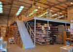 Industrial Mezzanine Steel Structure Loading Capacity 300-1000 Kg/Sqm Galvanized