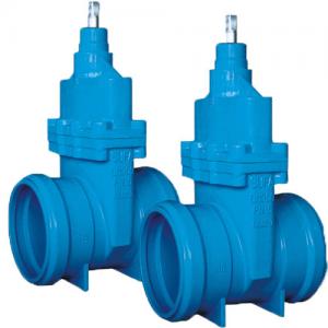 Wholesale EKB Resilient Seated Solid Wedge Gate Valve WCB Valve Body With Socket Ends from china suppliers