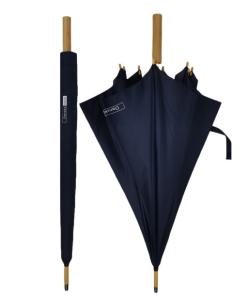 Wholesale Environmental Protection Super Light Wood Umbrella Fiberglass Ribs Auto Open 23 Inches 8 Panels from china suppliers