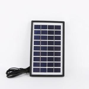 Wholesale 9V Waterproof Solar Panel Charger 3W Trickle Charging Solar Panel Battery Charger ZW-3W-9V-1 from china suppliers