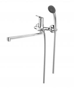 Wholesale Long-spout Single Lever  Bath Mixer Tap  for Wall Installation, Chrome from china suppliers