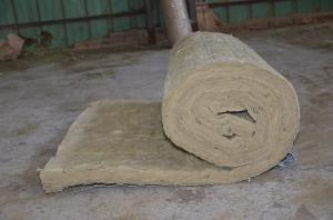Wholesale Residential stonewool Insulation Blanket With Wire Mesh / Fiberglass Cloth from china suppliers