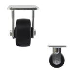 100mm Diameter Heavy Duty Casters For Industrial Trolleys Wholesale Plastic