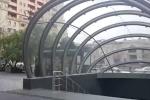 Circle Type Custom Stainless Steel Products Large Volume Subway Station