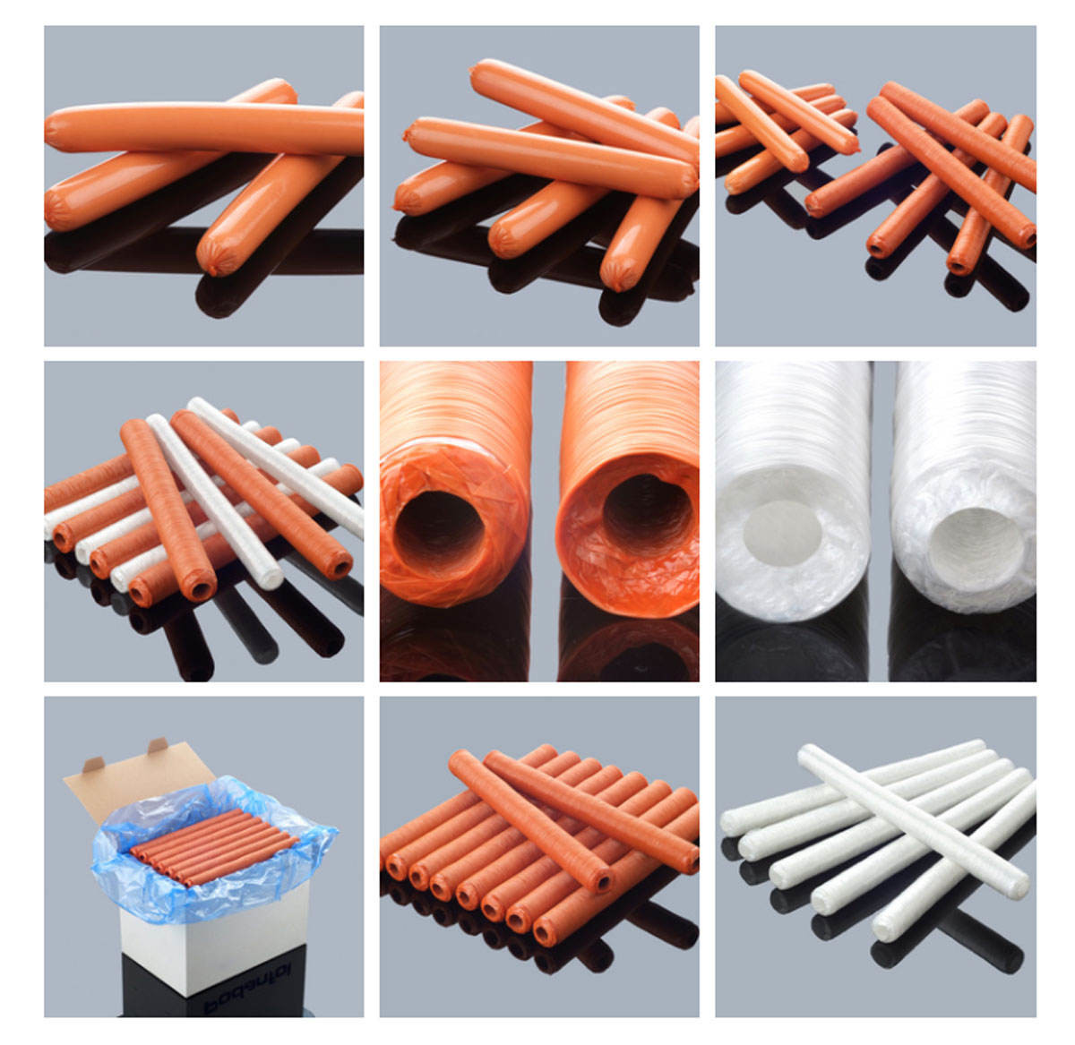 Food Grade Plastic Nylon Polyamide Sausage Casing Film For Ham Packaging