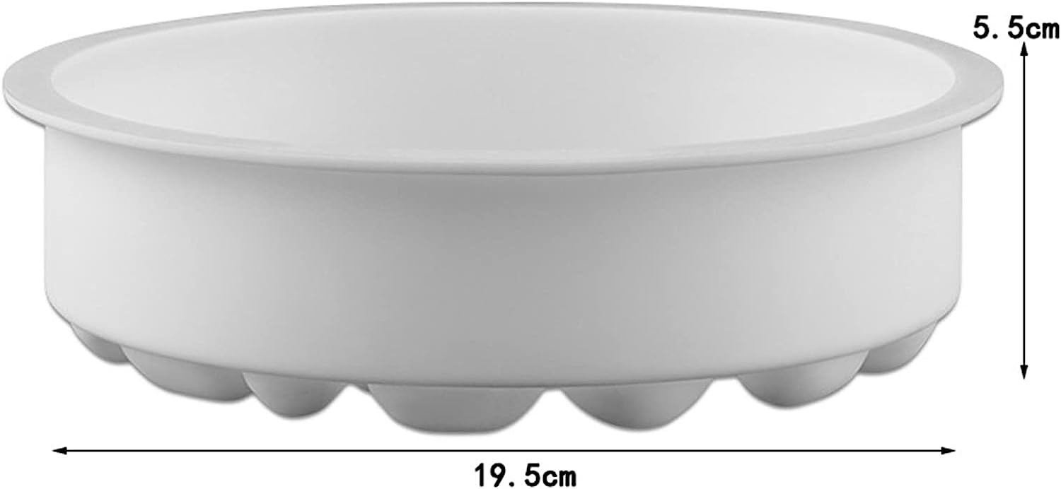 Tasteless Silicone Cheesecake Mold For Baking Microwaveable Practical
