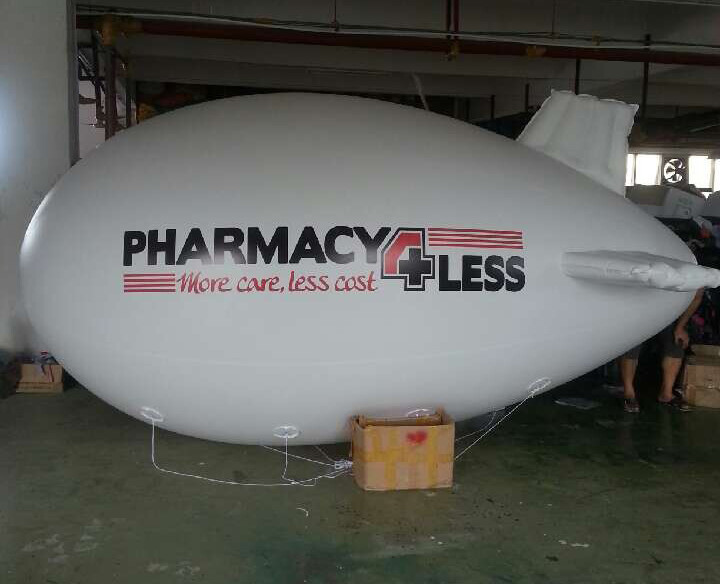rc Blimp Inflatable Airship , Advertising Inflatable rc Blimp Printing