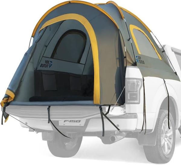 Outdoor 2.17*1.60*1.70M Grey PU2000 Waterproof Polyester 2Person Pickup Camping