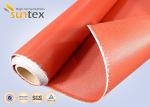 Durable Silicone Coated Fiberglass Fabric E-Glass High Temperature Resistance