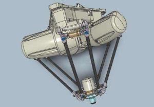 China Kawasaki Delta Robot Arm 3kg Handling Application YF002N Lightweight Body on sale