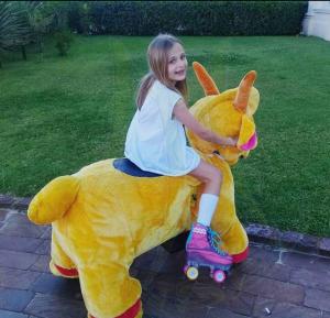 Wholesale Hansel amusement park game machine kiddie electric ride on walking toy from china suppliers