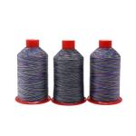 Sample Free Variegated Polyester Bonded Thread Tex 70 3000 Yds for Sewing Nylon