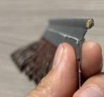Grit 80#-600# Aluminium Oxide Strip Brush Sandpaper Brush For Polishing Wooden