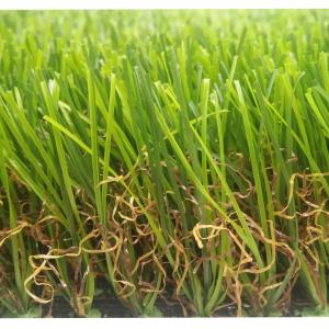 Wholesale 25mm PE PP Landscaping Artificial Turf Lawn For Grass Front Garden from china suppliers