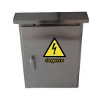 Powder Coating Outdoor Electrical Enclosure Box , Weatherproof Electrical