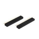 PCB 1.27 Mm Female Header Single Row Straight DIP Type