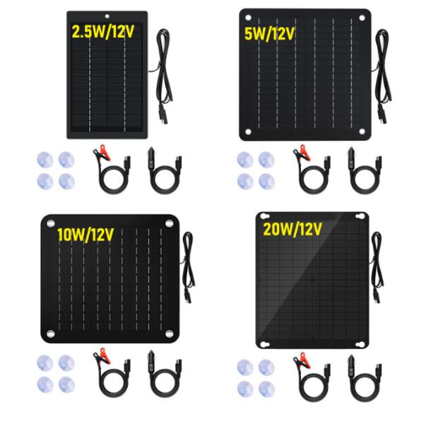IP67 Waterproof 12V Usb Solar Battery Charger Solar Panel Charger