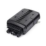 Factory production 12 port fiber optic distribution box black color pole