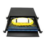 19 Inch Fiber Optic Distribution Box Sliding Fiber Optic Patch Panel Rack Mount