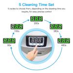 5 Time Settings 2500ml 70W Ultrasonic Cleaner Dental