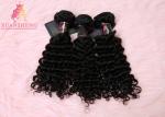 12-30 inch Deep Wave Malaysian Human Hair Extensions Cuticle Aligned Virgin Hair