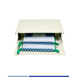 Wholesale Rack Mounted Fiber Optic Patch Panel 3U ODF 19&quot; 48 Port Fiber Patch Panel from china suppliers