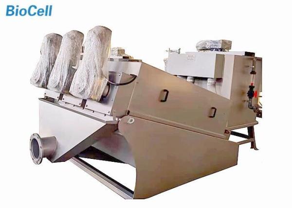 Volute Sludge Dehydrator System Sludge Dewatering Screw Press Wastewater