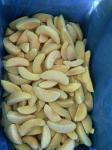 BRC New Crop 1/8 Cut IQF Frozen Peach Slices
