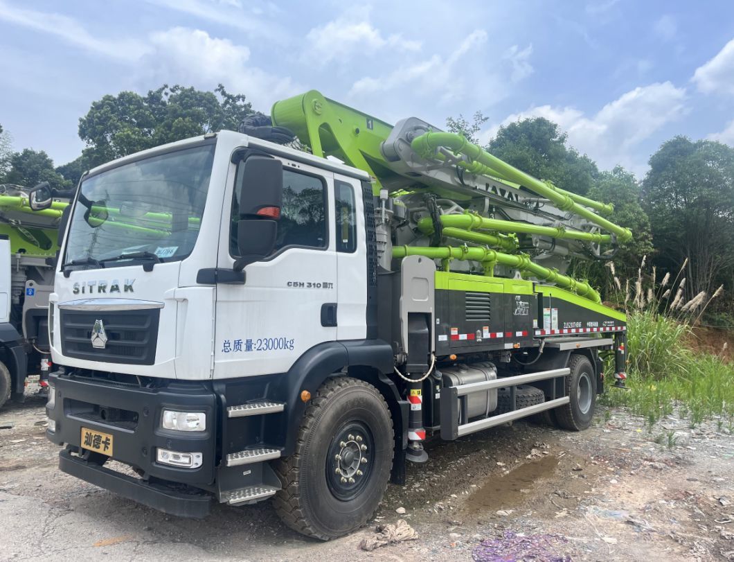 2022 Zoomlion Brand New 38m Concrete Pump Beton Pump on Sitrak Truck Sale in Used Machine Price