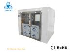 Pharmacy Air Showers And Pass Thrus For Passing Goods , Double - Leaf Swing